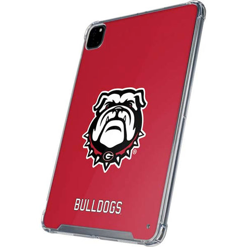 University of Georgia Bulldogs Logo iPad Pro 12.9in (2020) Clear Case